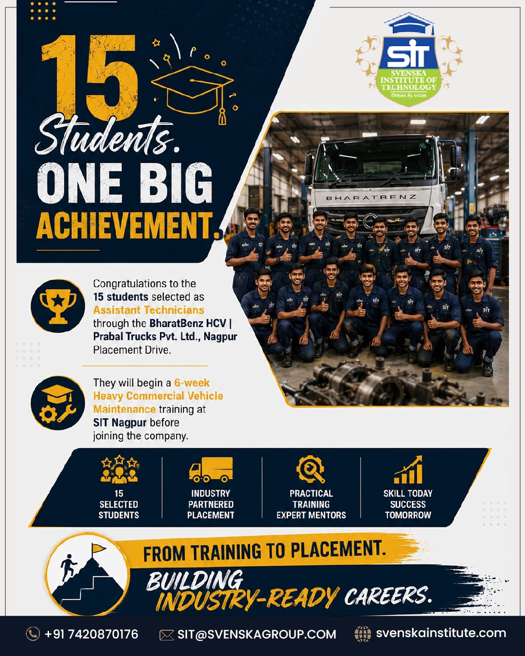 BharatBenz Placement Drive - SIT